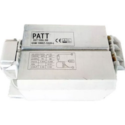 Μαγνητικό Ballast για λάμπα μετάλλου HPI-HPL 100W 230V 50Ηz μη στεγανό ΙΡ20 PATT - GGY-1000L-200