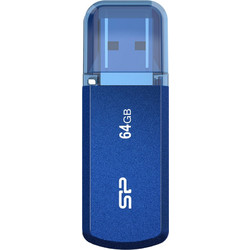 Silicon Power Helios 202 64GB USB Stick 3.2 Gen 1 με USB-A Μπλε