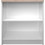 Alphab2b Reg Βιβλιοθήκη 80x33x85cm TO-REG80/85W