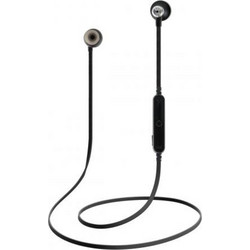 Ksix ALUMINIUM Ακουστικά Bluetooth In Ear Black