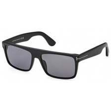 Tom Ford FT0999/N 02D Γυαλιά Ηλίου Τετράγωνα Κοκάλινα Μαύρα με Μαύρο Polarized Φακό