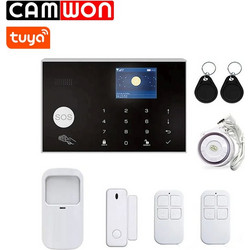 CAMWON ZIPIR-A TYWE3S Ασύρματο Σύστημα Συναγερμού με 1 Ανιχνευτή Κίνησης, 1 Αισθητήρα Πόρτας, 1 Σειρήνα, 2 Τηλεχειριστήρια, 2 Tag, Κέντρο, Πληκτρολόγιο (Wi-Fi / GSM)