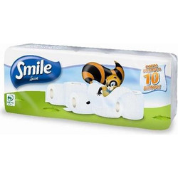 Χαρτί Υγείας 4φυλλο 10 Ρολά Maxi Smile (349970)