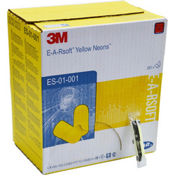 Ωτοασπίδες-Ωτοβύσματα 3M Ear Yellow neon Blast ES-01-001 250τεμ χωρίς κορδόνι