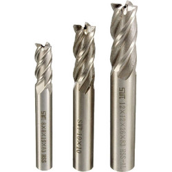 3pcs HSS CNC Flute Bit (8mm, 10mm, 12mm)