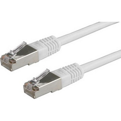 Value S/FTP Cat.6 Καλώδιο Δικτύου Ethernet 0.5m White 21.99.0800-250