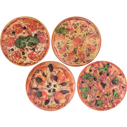 Σετ 4 σουπλά - Pizza
