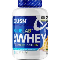 USN BlueLab 100% Whey Premium Protein Salted Caramel Πρωτεΐνη Ορού Γάλακτος Γράμμωσης 2kg