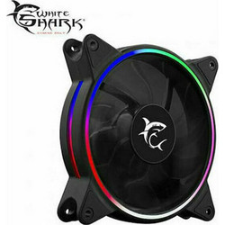 White Shark Gravity Case Fan 120mm RGB με Σύνδεση 4-Pin Molex