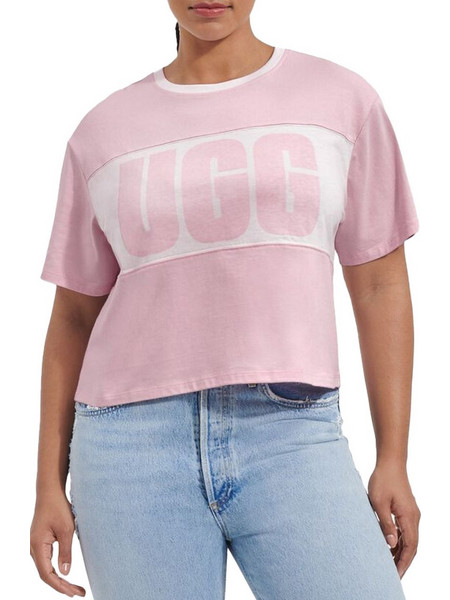 Μπλούζα Κοντομάνικη Ugg Jordene Colorblocked Logo Te 1136881-DLLC Γυναικείο