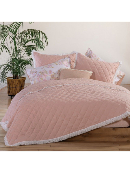 Κουβερλί Edna Salmon Nef-Nef Μονό 160x220cm Microfiber-Polyester