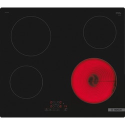 Bosch PKE611BB2E Κεραμική Εστία Αυτόνομη με Λειτουργία Κλειδώματος 59.2x52.2cm