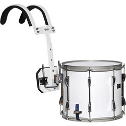 PREMIER Olympic 61512W White Ταμπούρο Παρέλασης 14'' x 12" με Εξάρτηση και Μπαγκέτες