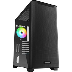 Sharkoon M30 RGB Black Gaming Midi Tower Κουτί Υπολογιστή RGB με Πλαϊνό Παράθυρο