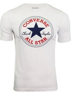 Converse Παιδικό T-Shirt Κοντομάνικο Λευκό 961009-001