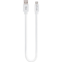 Sentio Καλώδιο USB to Micro USB 10W 0.2 m Λευκό