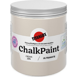 Χρώμα Κιμωλίας No 204 Crema 500ml ΤΙΤΑΝLUX CHALK PAINT