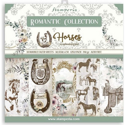 Stamperia Romantic Horses Φύλλα Scrapbooking 190gr/m 10 τμχΚωδικός: 40110299