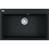 Franke Centro CNG 610-73 Matt Black Ένθετος Νεροχύτης Γρανίτη Ματ 78x50cm