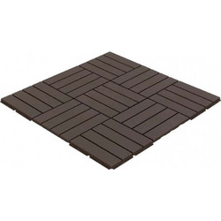 Outsunny Πλακάκι για Δάπεδο Κήπου από Πλαστικό 30x30εκ. 9τμχ BrownΚωδικός: 29836655