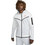 Nike Ανδρική Ζακέτα Fleece με Κουκούλα και Φερμουάρ Λευκή DV0537-121