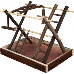 Trixie Πάρκο για Κλουβί Πτηνών Ξύλινο 35x27x30cm Κωδικός: 27683067