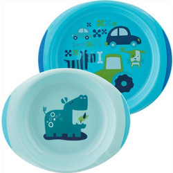 Chicco Baby's Dish Set Blue 12m+