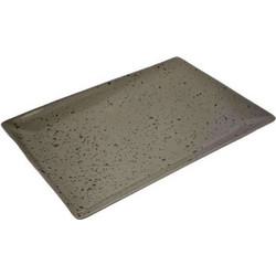 Πιατέλα Σερβιρίσματος Ορθογώνια Premium 8255-10 31x21cm Grey Ankor Πορσελάνη