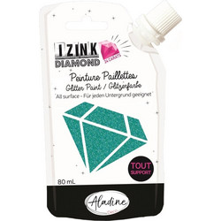 Glitter Paint 80ml Turquoise