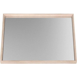 Καθρέπτης Τοίχου Solo TO-SOLO80 80x3x59cm Sonoma Aidonitsa Mdf,Γυαλί