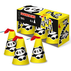 Επιδαπέδιο Σιντριβάνι Panda 15 δευτερολέπτων με φυτίλι