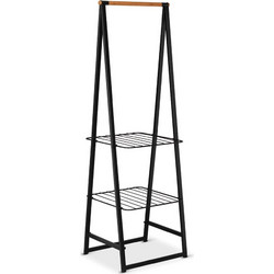 Brabantia 1000814 Κρεμάστρα Δαπέδου από Μέταλλο Linn Black 60x57x190cm