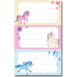 Αυτοκόλλητες Ετικέτες Little Pony Bsb 3φ