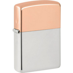 ZIPPO Αναπτήρας Bimetal Case Lighter - Sterling Silver Lid (48695)
