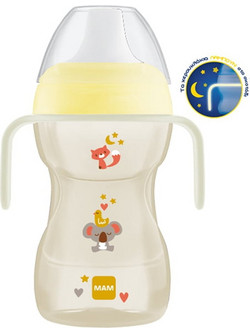 Mam Fun To Drink Cup Night Fox Yellow 270ml