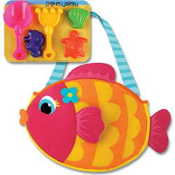 Stephen Joseph Clownfish Σετ Τσάντα με Παιχνίδια Παραλίας SJ100340A