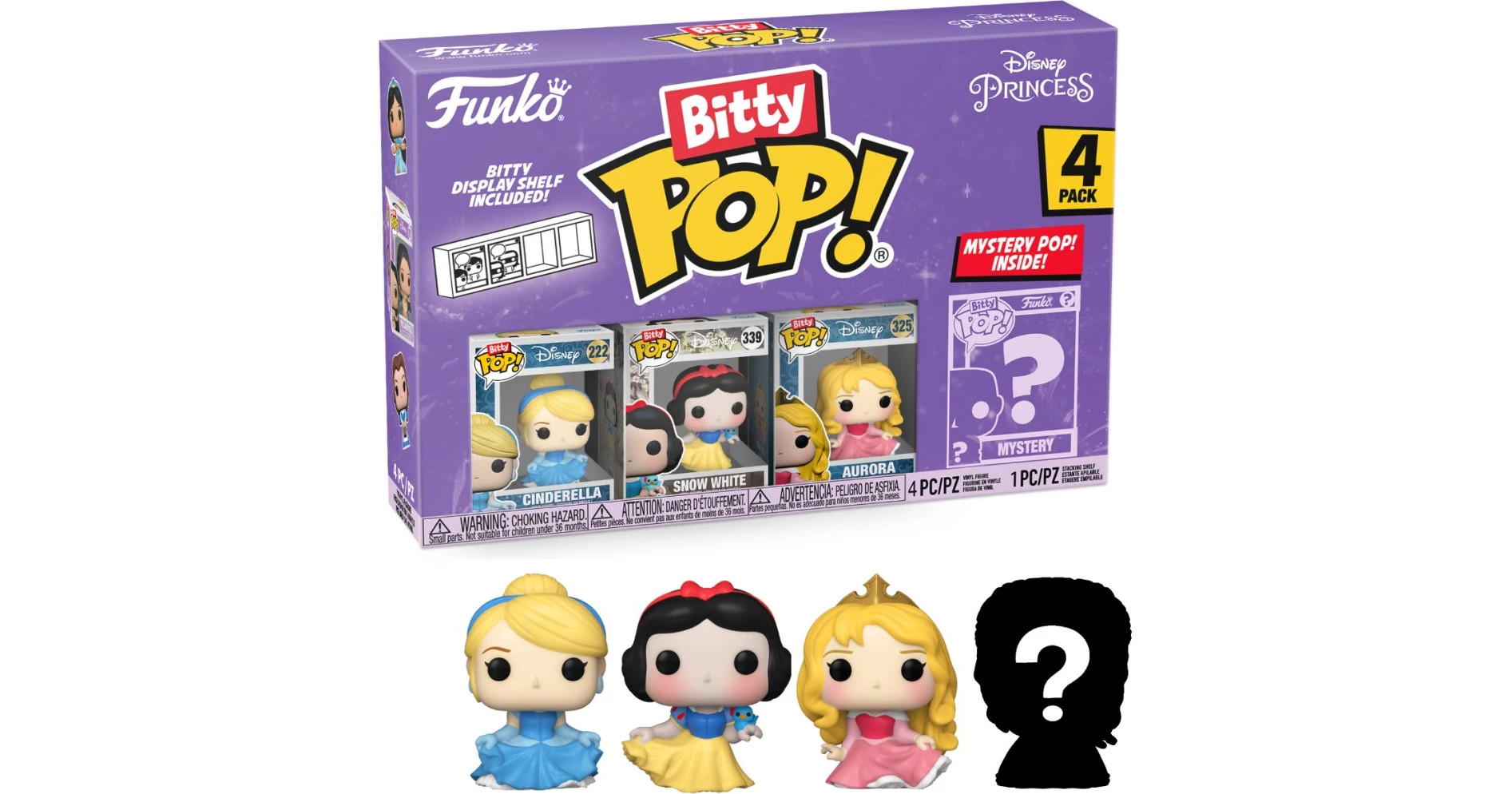 Funko Bitty Pop Disney Princess Pack Cinderella Bestprice Gr