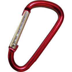 ΜΠΡΕΛΟΚ CARABINER 4,5cm ΚΟΚΚΙΝΟ