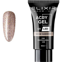 Elixir 720 Beige Shimmer Acrygel 30ml