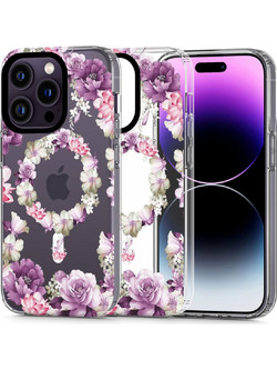 Tech-Protect MagMood MagSafe Θήκη Rose Floral (iPhone 13 Pro)