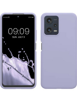 KW Θήκη Rubberized Back Cover Σιλικόνης για Xiaomi Redmi Note 12 5G / POCO X5 5G - Lavender