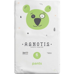 Agnotis Nature Inspired Pants Πάνες Βρακάκι No6 16kg+ 34τμχ