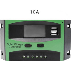 Ρυθμιστής Φόρτισης Φωτοβολταϊκών PWM 12V - 24V 10A MT-4 Πράσινο