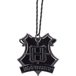 Harry Potter Hogwarts Crest (Silver) Hanging Ornament 6cm