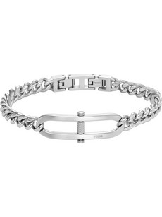 Fossil Ανδρικό Βραχιόλι Χειροπέδα Ατσάλι JF04468040