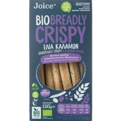 Βιολογικά Κριτσίνια με Ελιά Καλαμών o Joice Foods o 120γρ