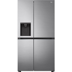 LG GSLV70PZTE Ψυγείο Ντουλάπα 635lt Full No Frost Υ179xΠ91.3xΒ73.5cm Inox