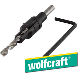 Wolfcraft 2511000 φρεζοτρυπανο 4.5x7mm