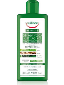 Equilibra Anti Aging Protective Color Φυτικό Σαμπουάν για Προστασία Χρώματος για Βαμμένα Μαλλιά 300ml