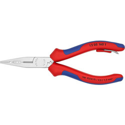 KNIPEX - Τσιμπίδα Συρμάτωσης με Δακτύλιο Στερέωσης No160mm (1305160Τ)